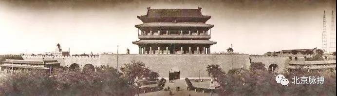 1918年，正阳门城楼南面全貌