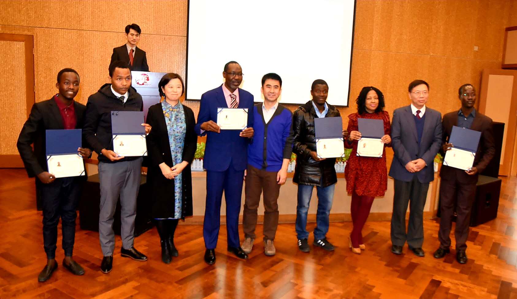 Photos of our graduation Ceremony at Beijing International Chinese College BICC in Beijing. 10th December 2019.