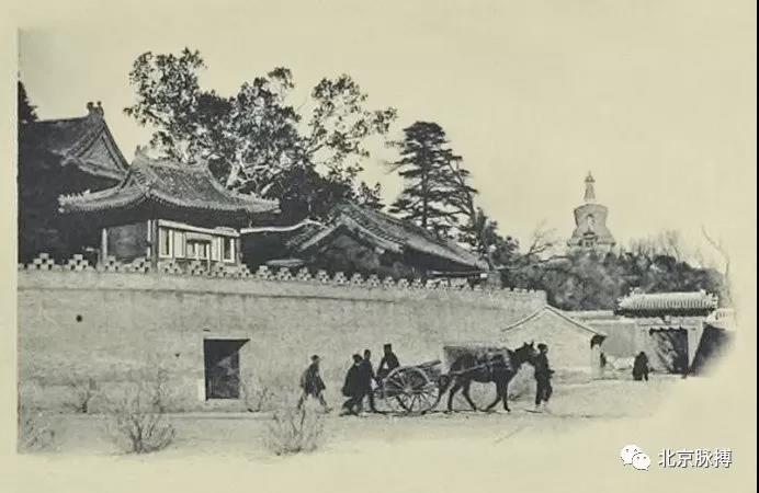 1901年，团城、昭景门、承光左门、琼岛永安寺塔