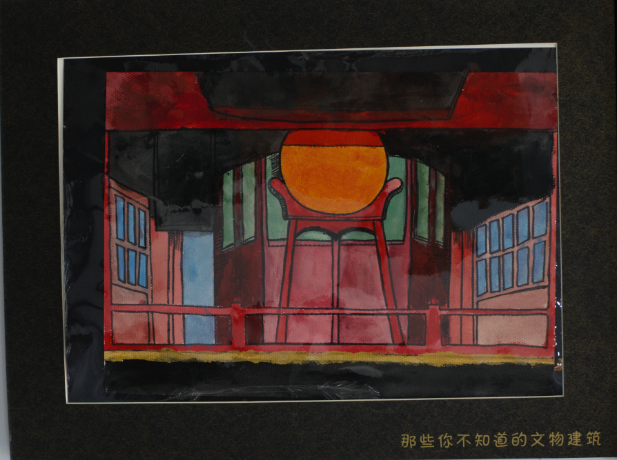 最美西城儿童手绘作品