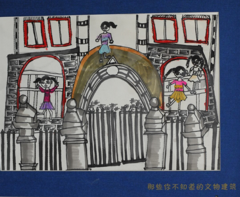 最美西城儿童手绘作品