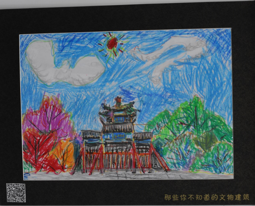 最美西城儿童手绘作品