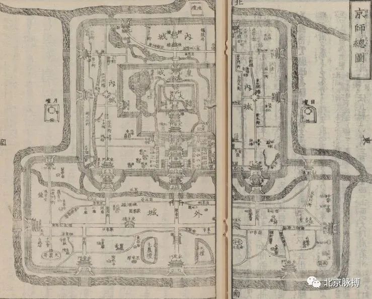 北京地图|1805年《京师总图》